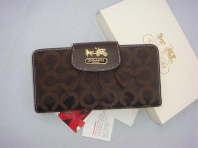 discounted Coach Wallets - 41986 full coffee